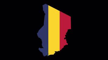 Chad Flag Revealed On The Shape Of The Map video