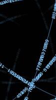 Exploring Abstract Data Flow through the Use of Numbers and Lines in Visual Art Design video