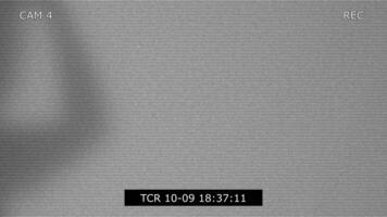 Close up hand holding empty film slate and clapping in front of camera video