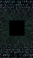 An intricate Digital Matrix with a flowing Code Background that captivates the viewer video