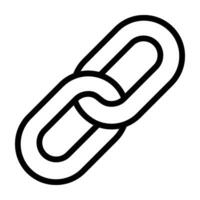 chain link isolated on background vector