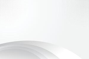 White background with gradient shape vector