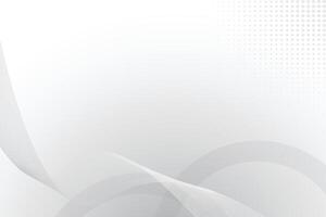 White background with grayscale shape vector