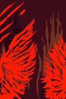 Red color sport jersey design vector