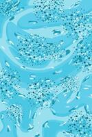 Water drop color background design for sublimation print vector