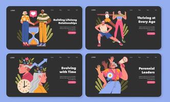 Exploring the intricate relationships and personal growth aspects present in modern life today vector