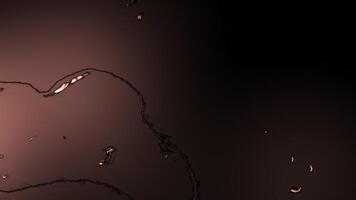 An Abstract Artistic Background featuring Fluid Shapes and a Palette of Dark Tones video