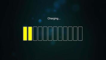 Battery Charging Progress Indicator Featuring a Graphical Display for Easy Monitoring and Use video