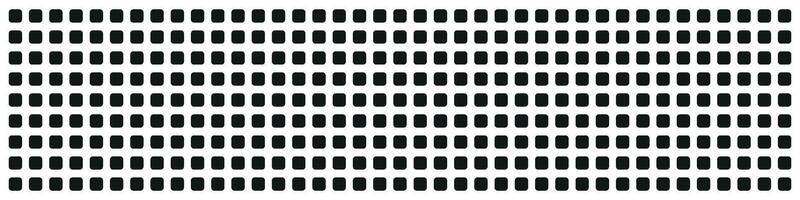 Square perforated metal pattern with technical texture. Pegboard with evenly spaced holes background. Flat illustration isolated vector