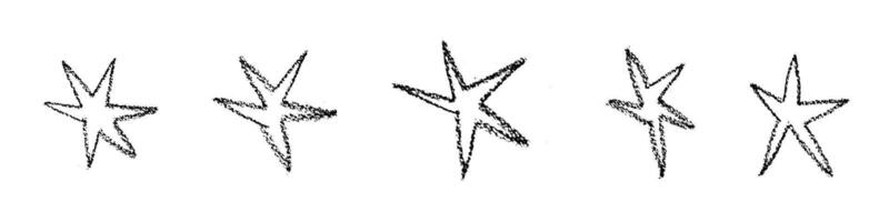 Spiky star scribble with irregular, pointy shape and abstract spark design. Sharp, random edges. Flat illustration isolated on white background. vector