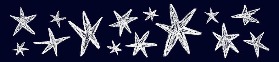 Spiky star scribble with irregular, pointy shape and abstract spark design. Sharp, random edges. Flat illustration isolated vector