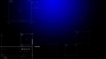 rede conexões tecnologia digital ciberespaço e digital dados conceito video