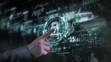 Secure data flow in the digital space. video