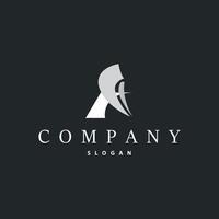 Minimal Initial A Letter Logo Modern Design, Icon Template Element vector