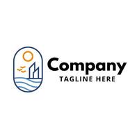 Architecture logo, Modern design branding for real estate, building, architecture, construction and renovation vector