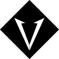 Graphic element for minimalist logo vector