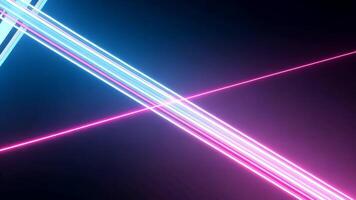 Glowing lines swirl in a cosmic dance of light and dark, creating a mesmerizing abstract backdrop video