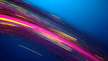 Colorful Abstract Background with Flowing Lines and Gradient Texture video