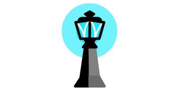 charming, lantern-style park lamp with an antique finish, evoking nostalgia while illuminating park pathways with warm, inviting light video