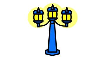 classic park lamp with an antique brass finish, adding a sophisticated and timeless touch to traditional park settings video
