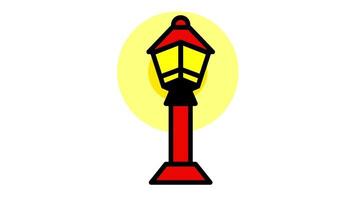 park lamp featuring two light fixtures on a single pole, providing broader illumination for large walkways and seating areas video