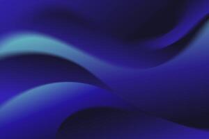 fluindo, abstrato ondas dentro profundo azul tons cascata através a tela, criando uma suave e hipnótico efeito video