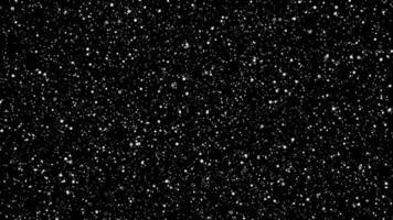 Footage phase moving through stars in space. moving forward endless, The camera moves forward. Seamless loop. Isolated on black video