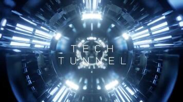 Tech Tunnel Titles motion_graphic