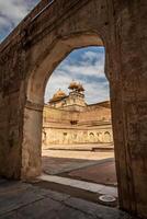 A view of the courtyard of the palace photo