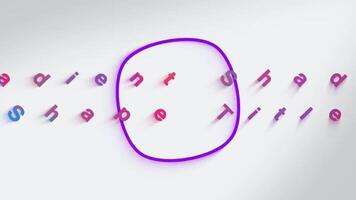 Gradient Shadow Shape Title motion_graphic