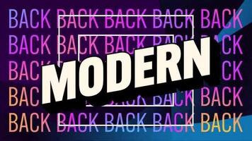 Modern Repeat Text Title motion_graphic