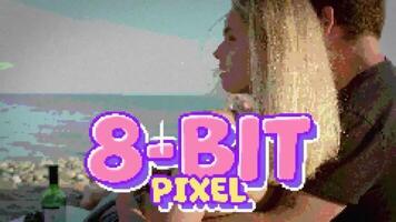 Pixel 8-bit Replacement Title motion_graphic