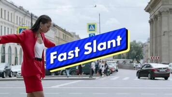 Fast Slant Lower Thirds motion_graphic