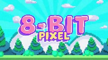 Pixel 8-bit Title motion_graphic