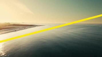 Line Wipe Transition Title motion_graphic