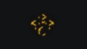 Crypto Neon Icons motion_graphic