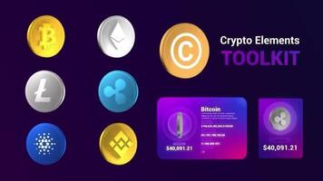 Crypto Elements Toolkit motion_graphic