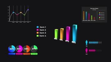 Infographic Graph Elements motion_graphic