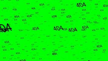 404 error in the program code list. video