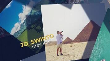 Journey Through Memories - Enchanting 3D Photo Album Slideshow motion_graphic
