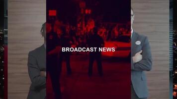 News Intro - Breaking News Opener motion_graphic