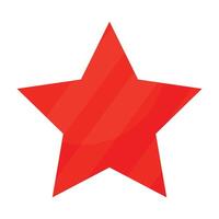 Star element isolated on a white background vector