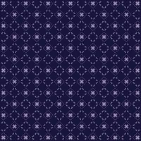 rhombus with simple ornaments pattern with dark blue bakcground vector
