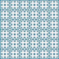 abstract pattern of geometrical shape with blue simple square vector