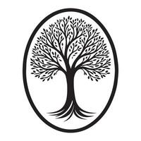 Celtic Tree of Life with Intricate Detailing vector