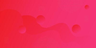 Bright pink wave background with pink liquid shapes in the background. Abstract liquid composition. eps10 vector