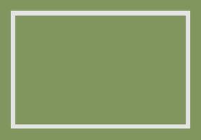Minimalist Olive Green Solid color frame design perfect for showcasing artwork, photos, or text vector