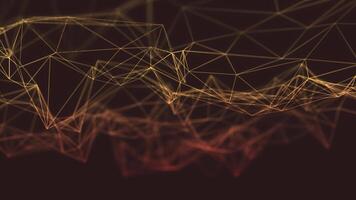 Abstract background with lines and triangles video