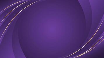 Purple gradient curve background . Abstract wallpaper vector