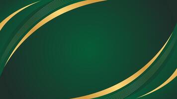 A dark green and gold background with gold dots Abstract Emerald color celestial background vector